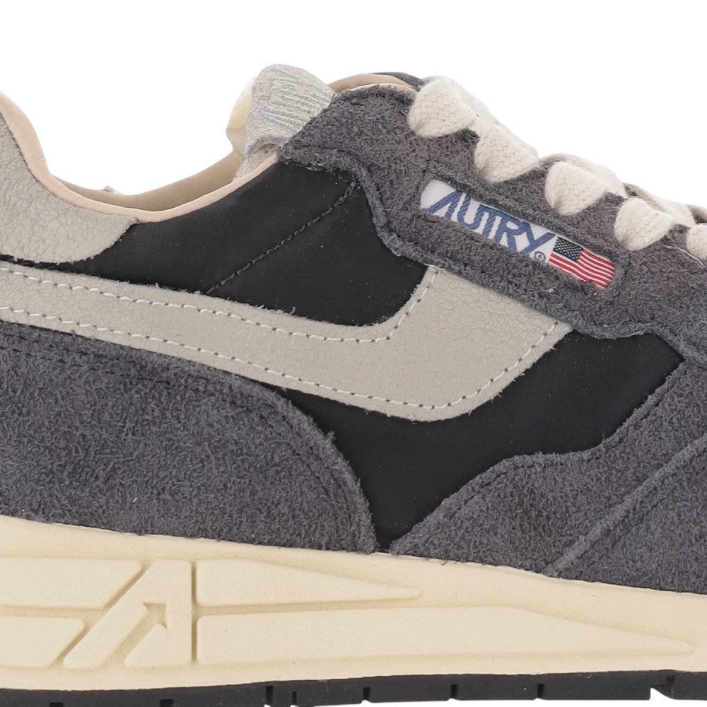 Grey Logo Sneakers 4