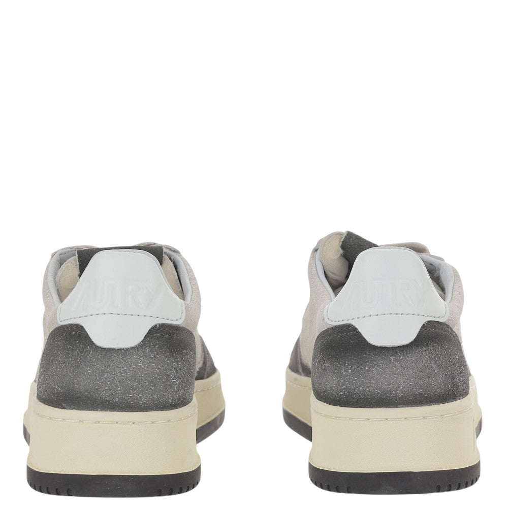 Silver Color Block Sneakers 3