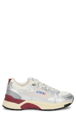 Grey Color Block Hyperway Sneakers 1