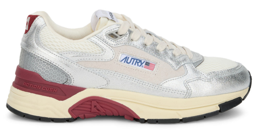 Grey Color Block Hyperway Sneakers 2