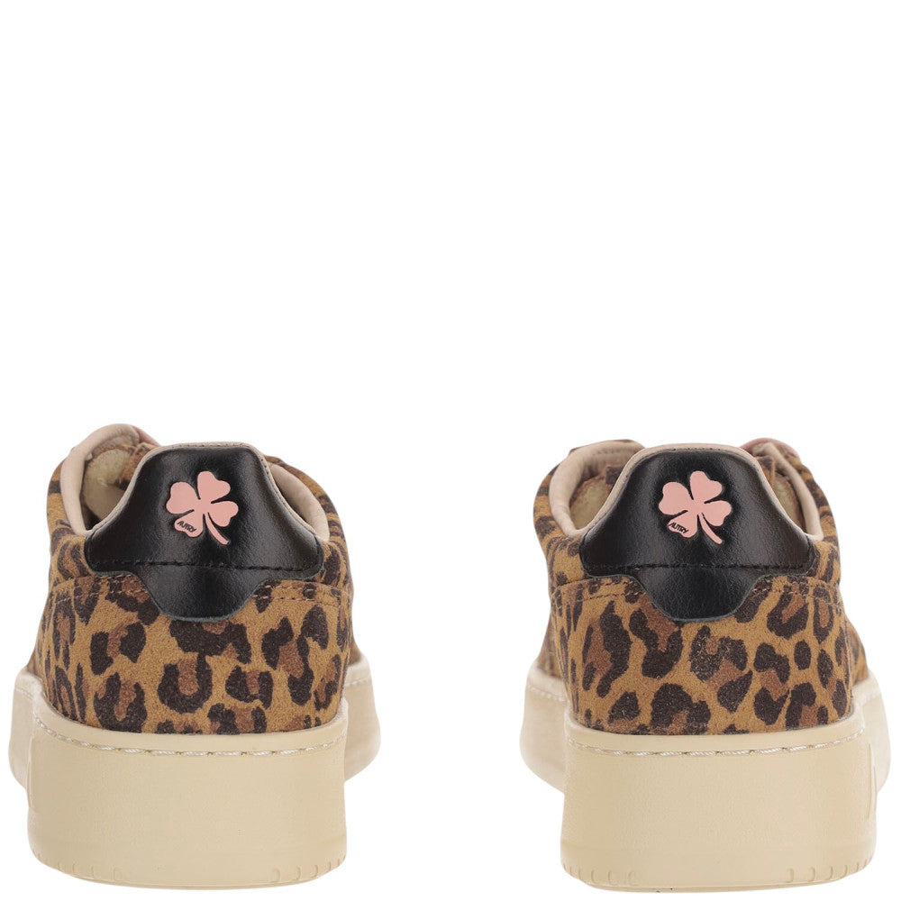 Babies Leopard Print Logo Sneakers 3