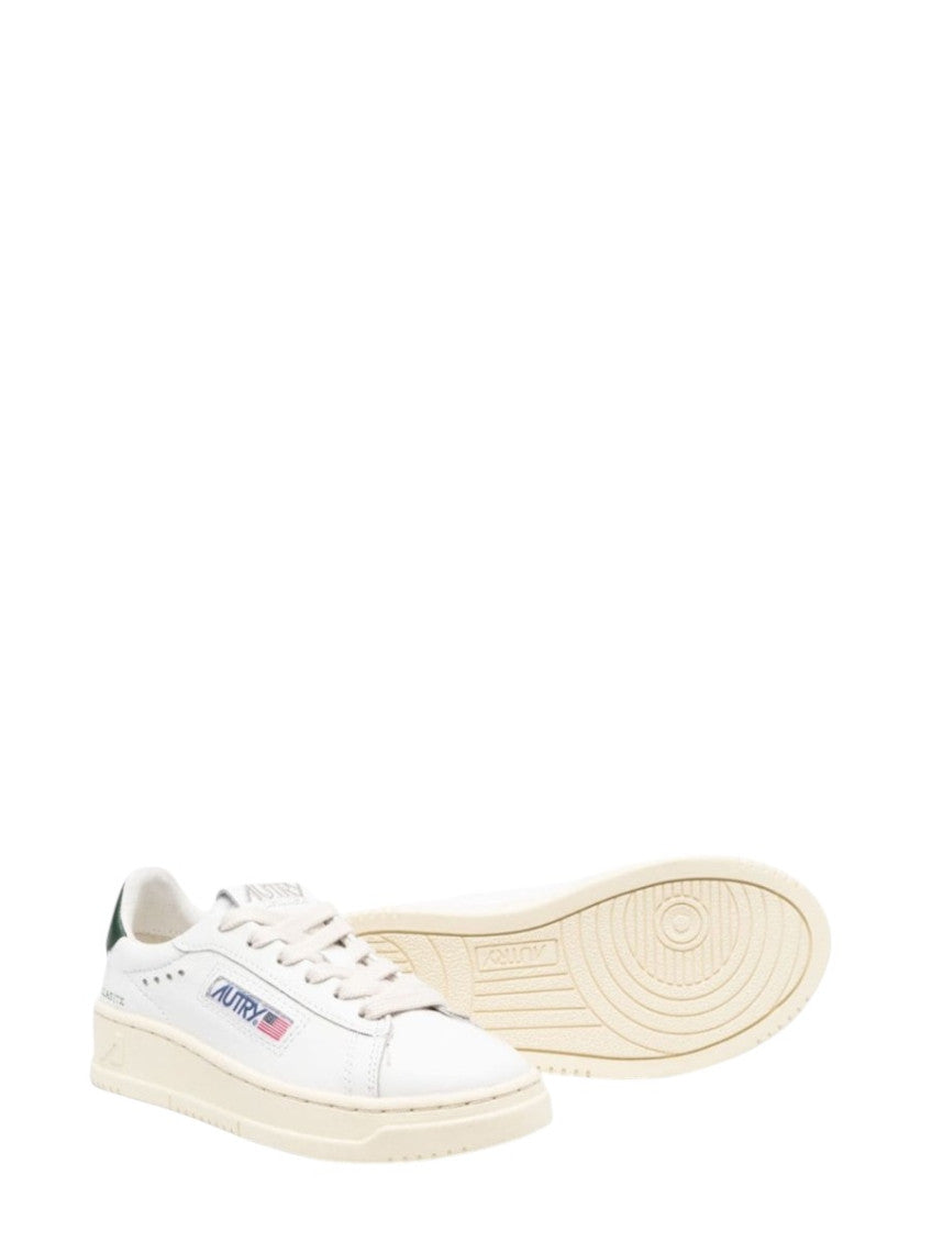Kids White Dallas Low Sneakers 3