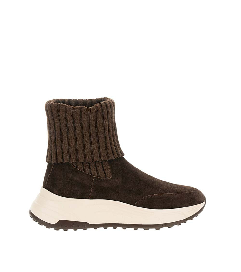 Dark Brown Slip-on H669 Boots 1