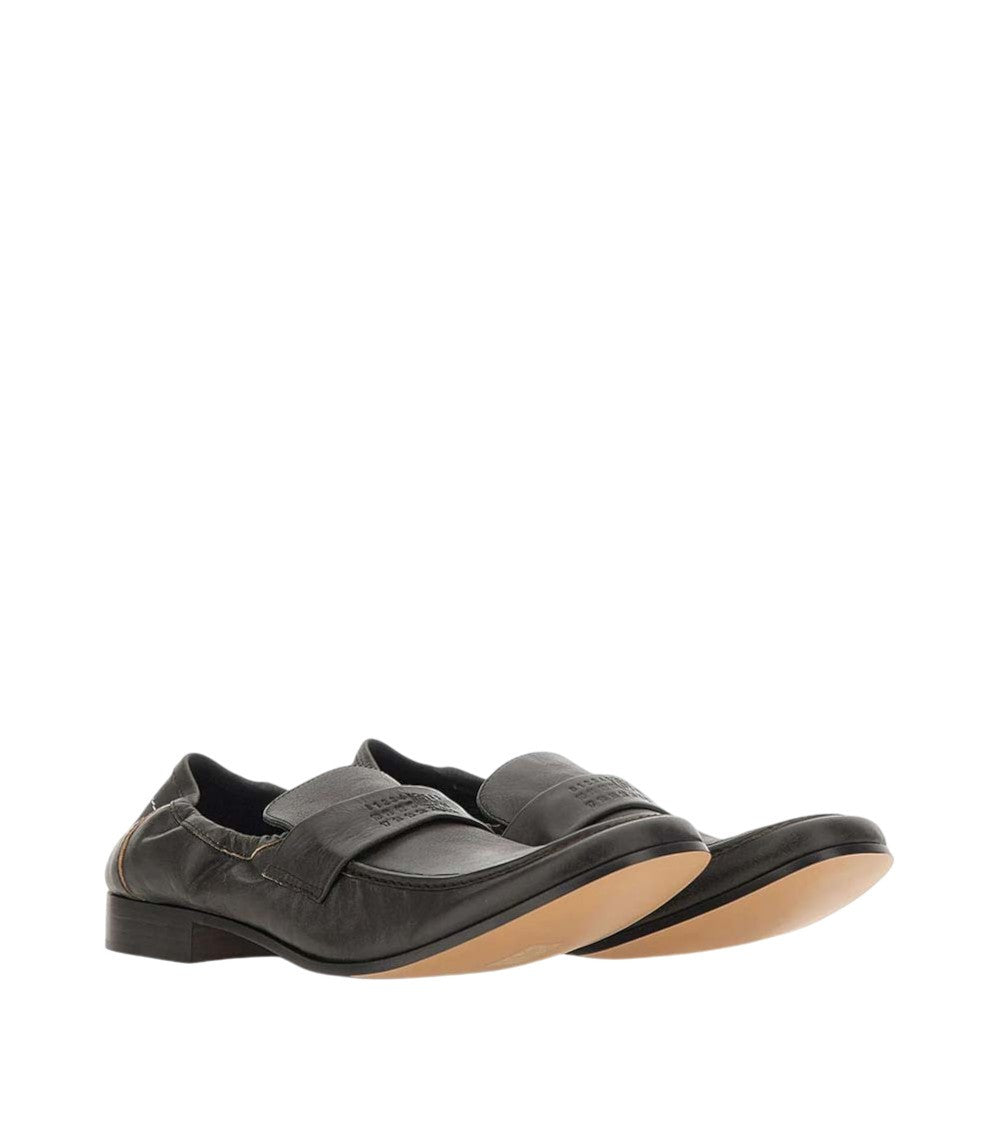 Dark Brown Leather Loafers 2