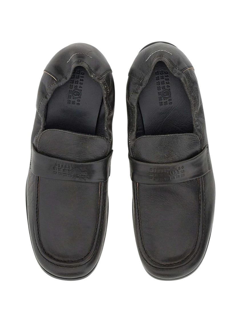 Dark Brown Leather Loafers 3