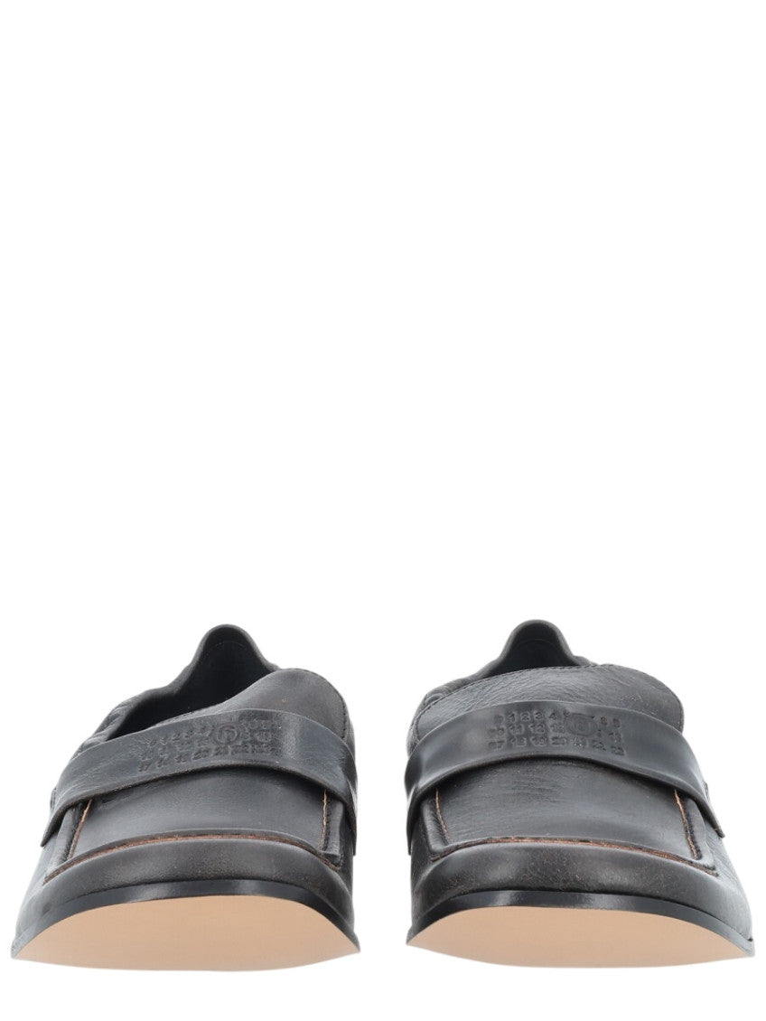 Dark Brown Leather Loafers 4