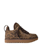 Brown Lace-up Sneakers 1