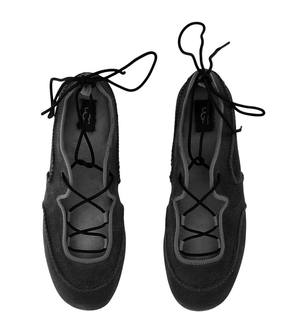 Black Quill Ballet Sneakers 3