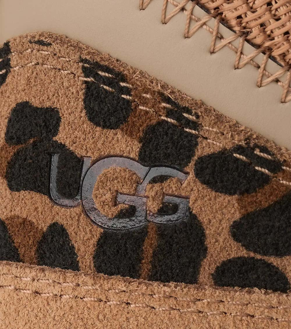 Brown Printed Lowmel Sneakers 4