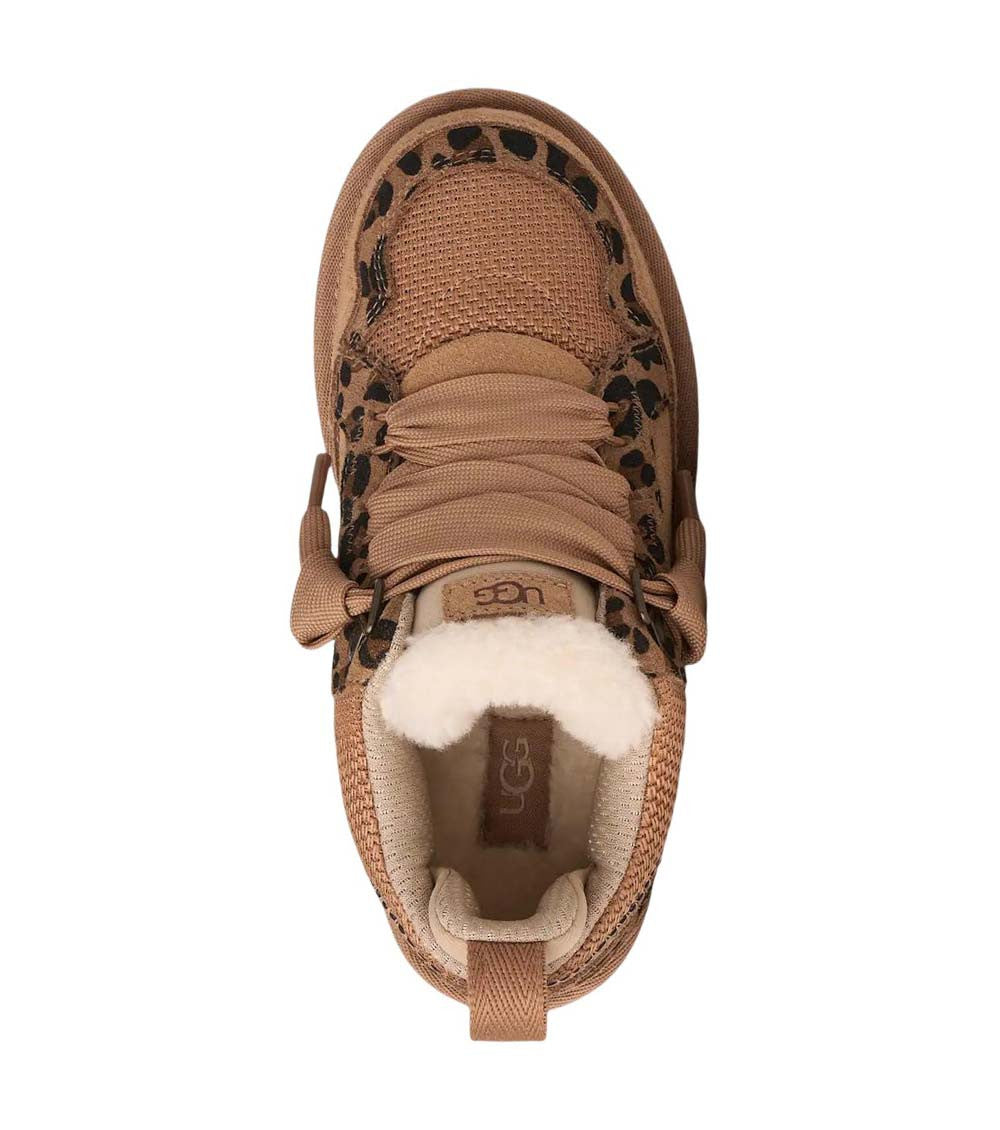 Brown Printed Lowmel Sneakers 5