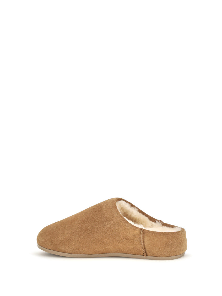 Beige Elea Slip-on Sandals 3
