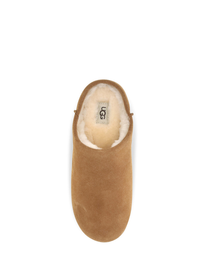 Beige Elea Slip-on Sandals 4