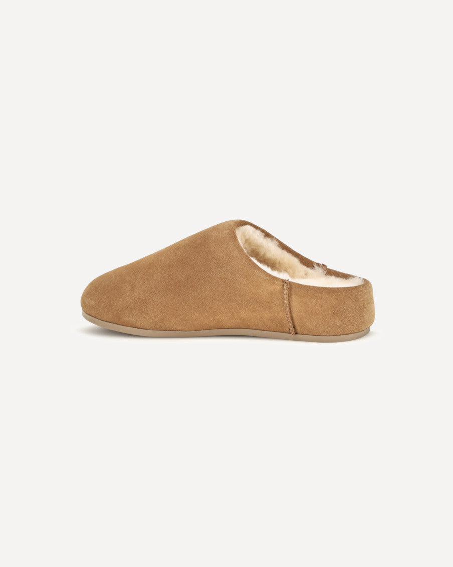 Beige Elea Slip-on Sandals 7