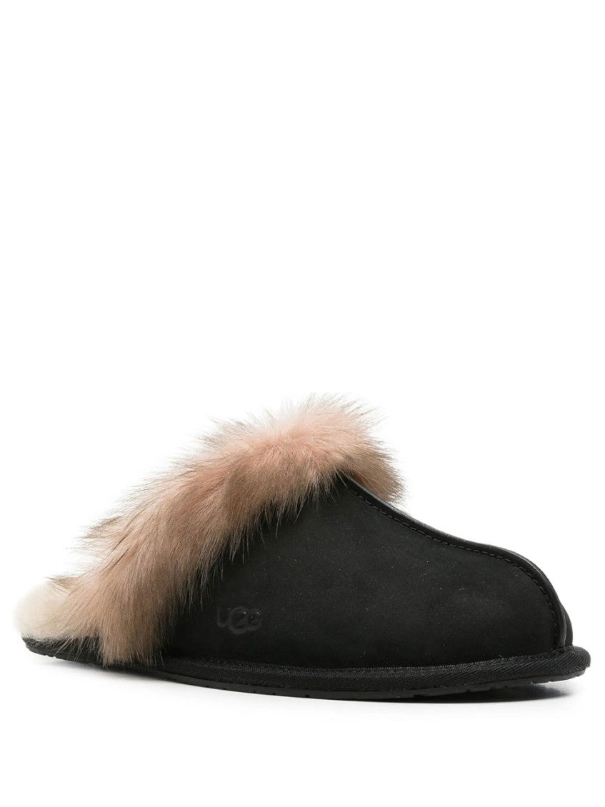 Black Logo Slippers 2