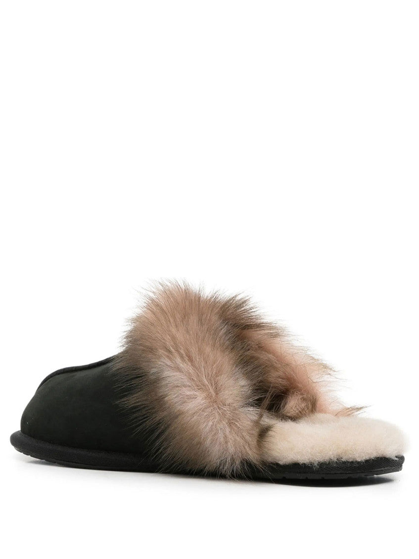 Black Logo Slippers 3