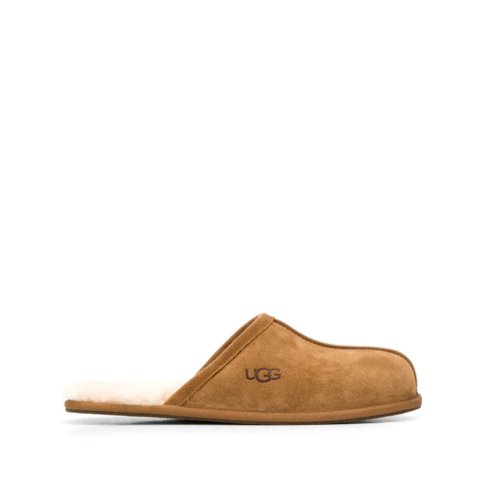 Brown Logo Slippers 1