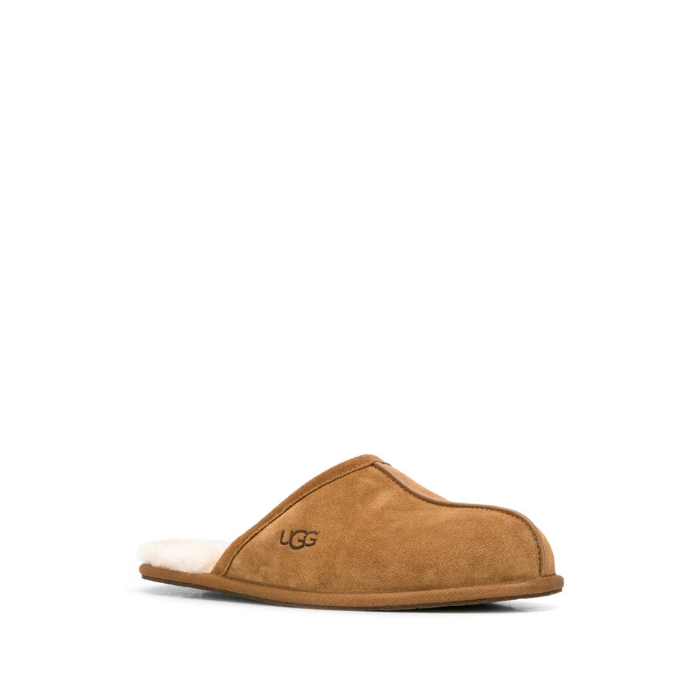 Brown Logo Slippers 4