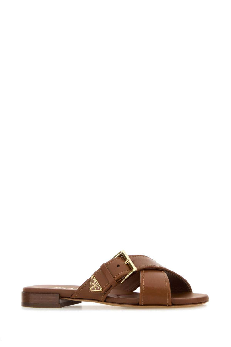 Brown Leather Sandals 2