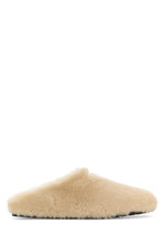 Beige Slip On Slides 1