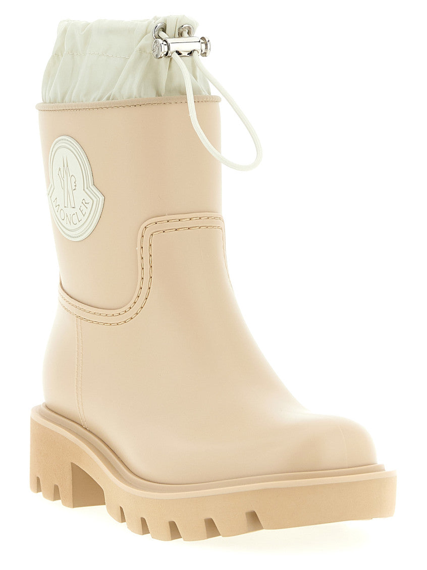 Beige Logo Boots 2