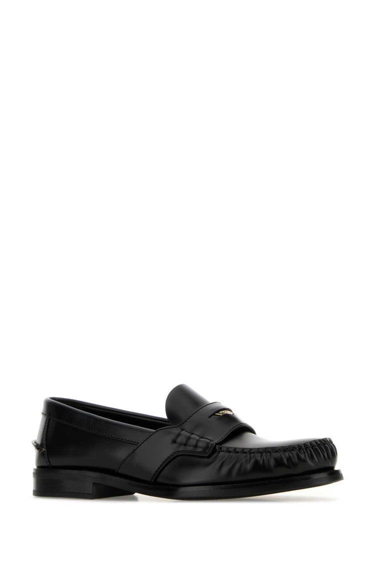Black Leather Loafers 2