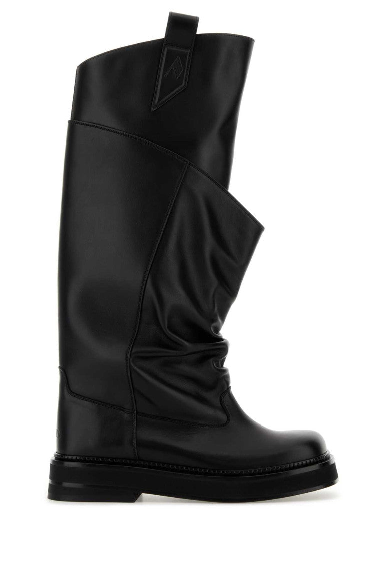 Black Leather Boots 1