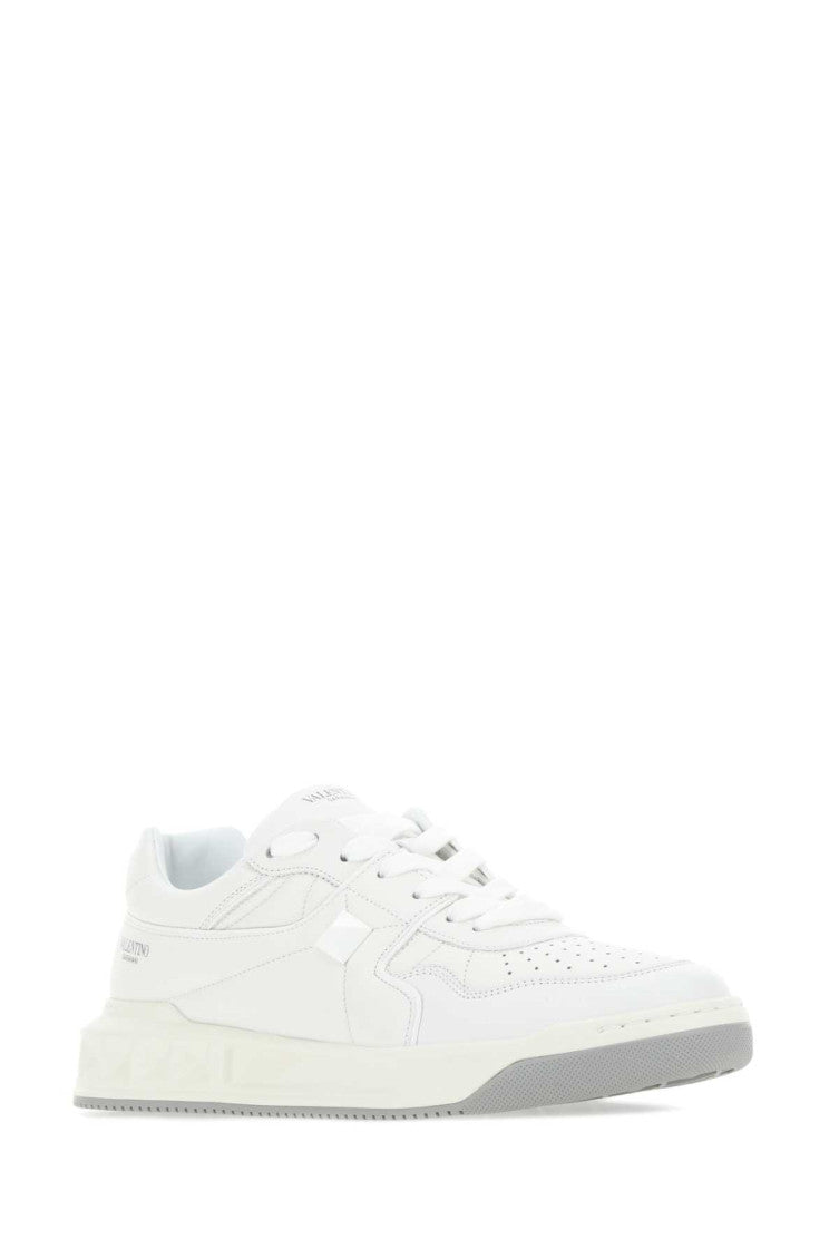 White Leather Sneakers 2