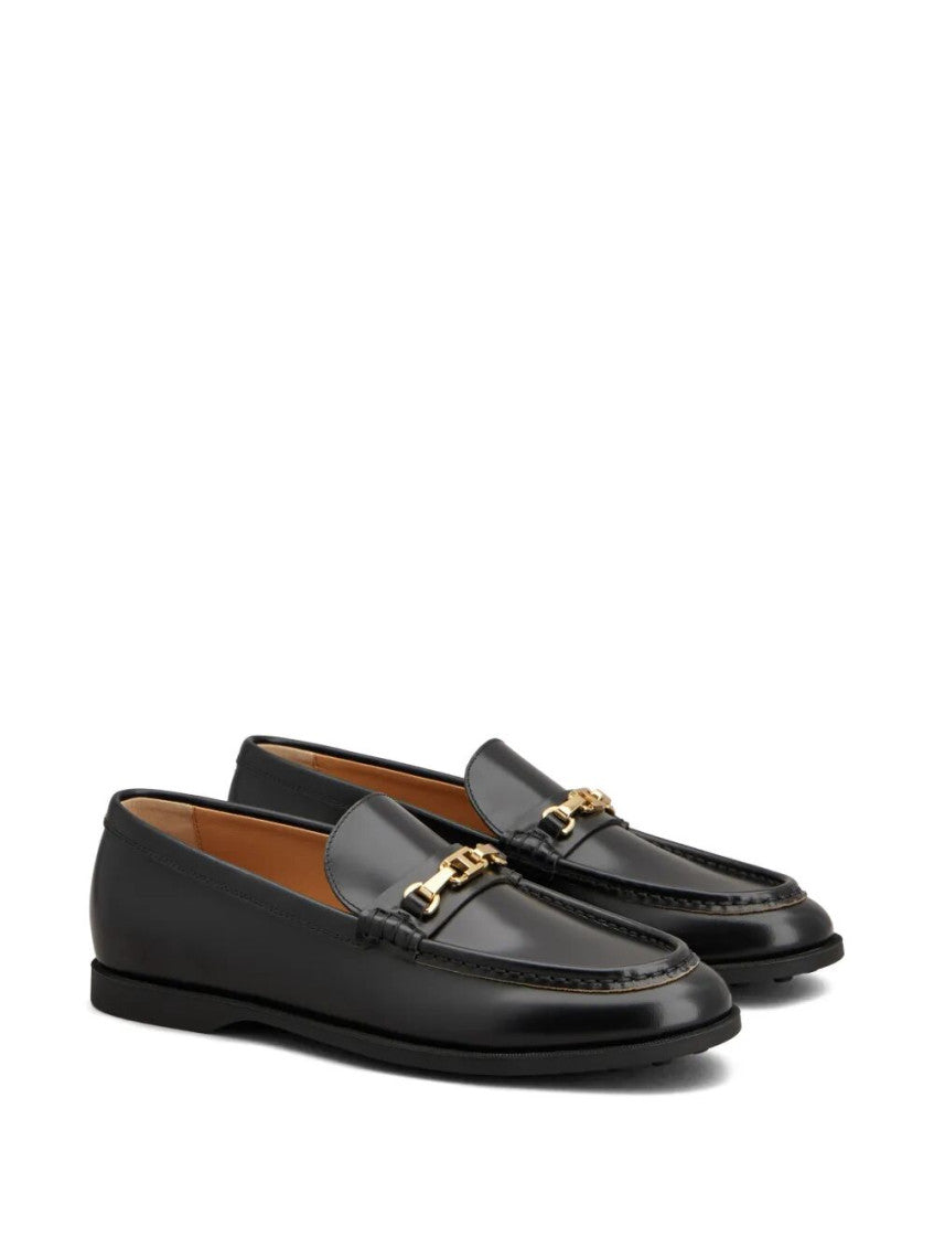 Black Leather Loafers 2