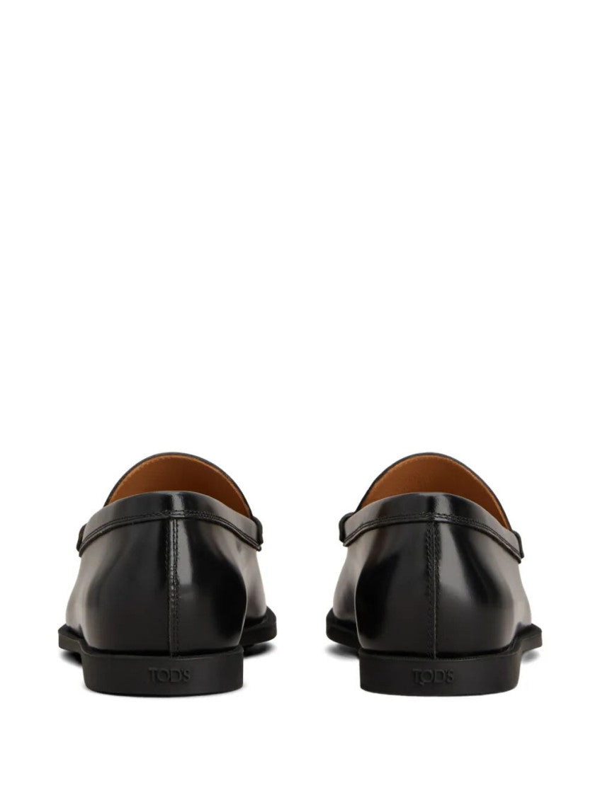 Black Leather Loafers 5