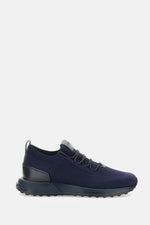Dark Blue Lace Up Sneakers 1