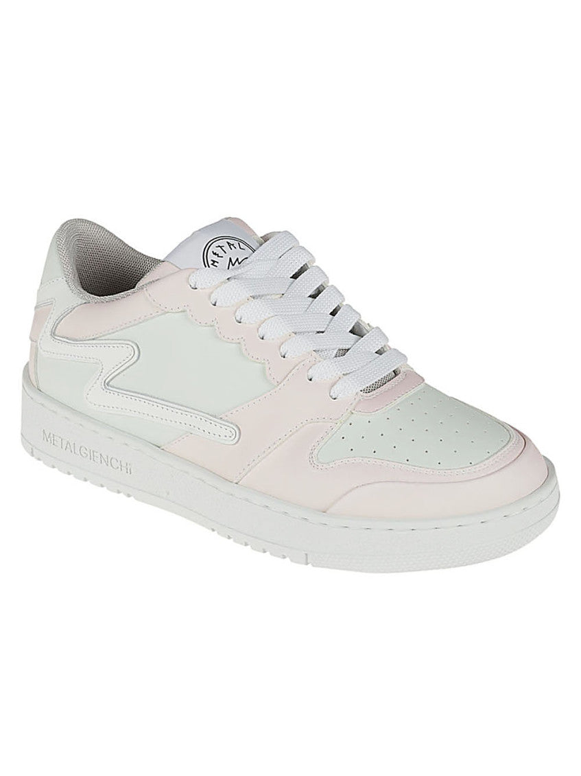 White ICX Low Leather Sneakers 2