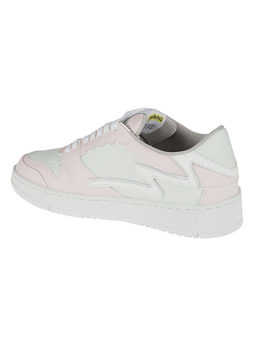 White ICX Low Leather Sneakers 3