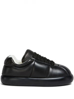 Black Leather Sneakers 1