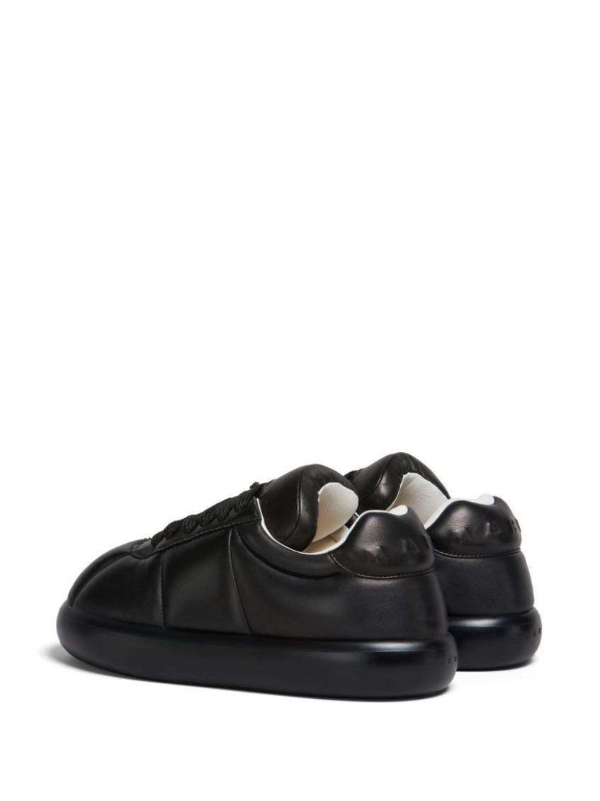 Black Leather Sneakers 3