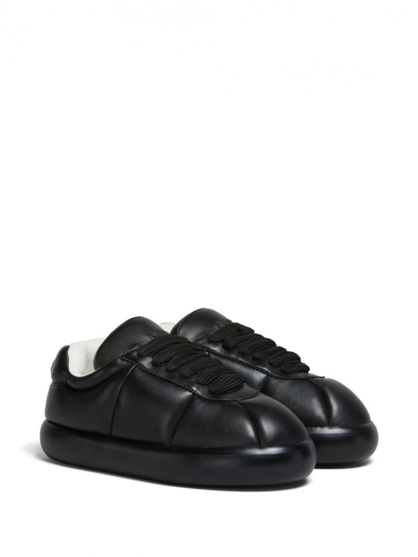 Black Leather Sneakers 5