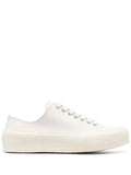 White White Leather Sneakers 1