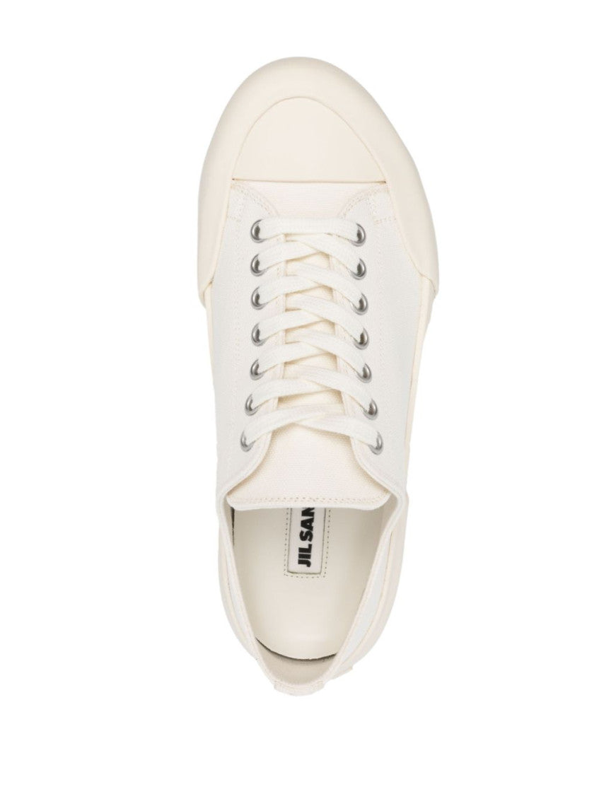 White White Leather Sneakers 2