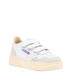 Kids White Logo Sneakers 1