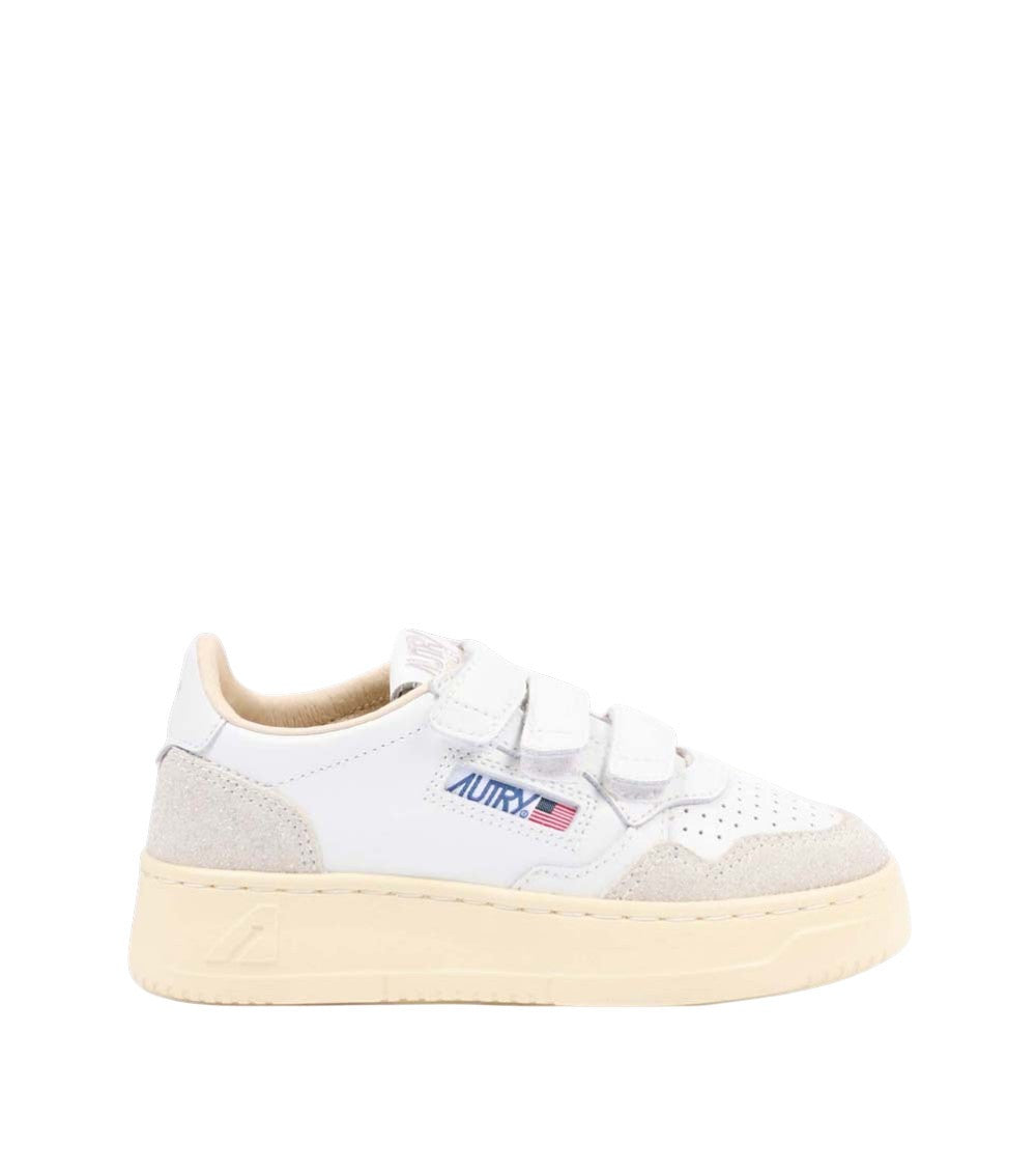 Kids White Logo Sneakers 2