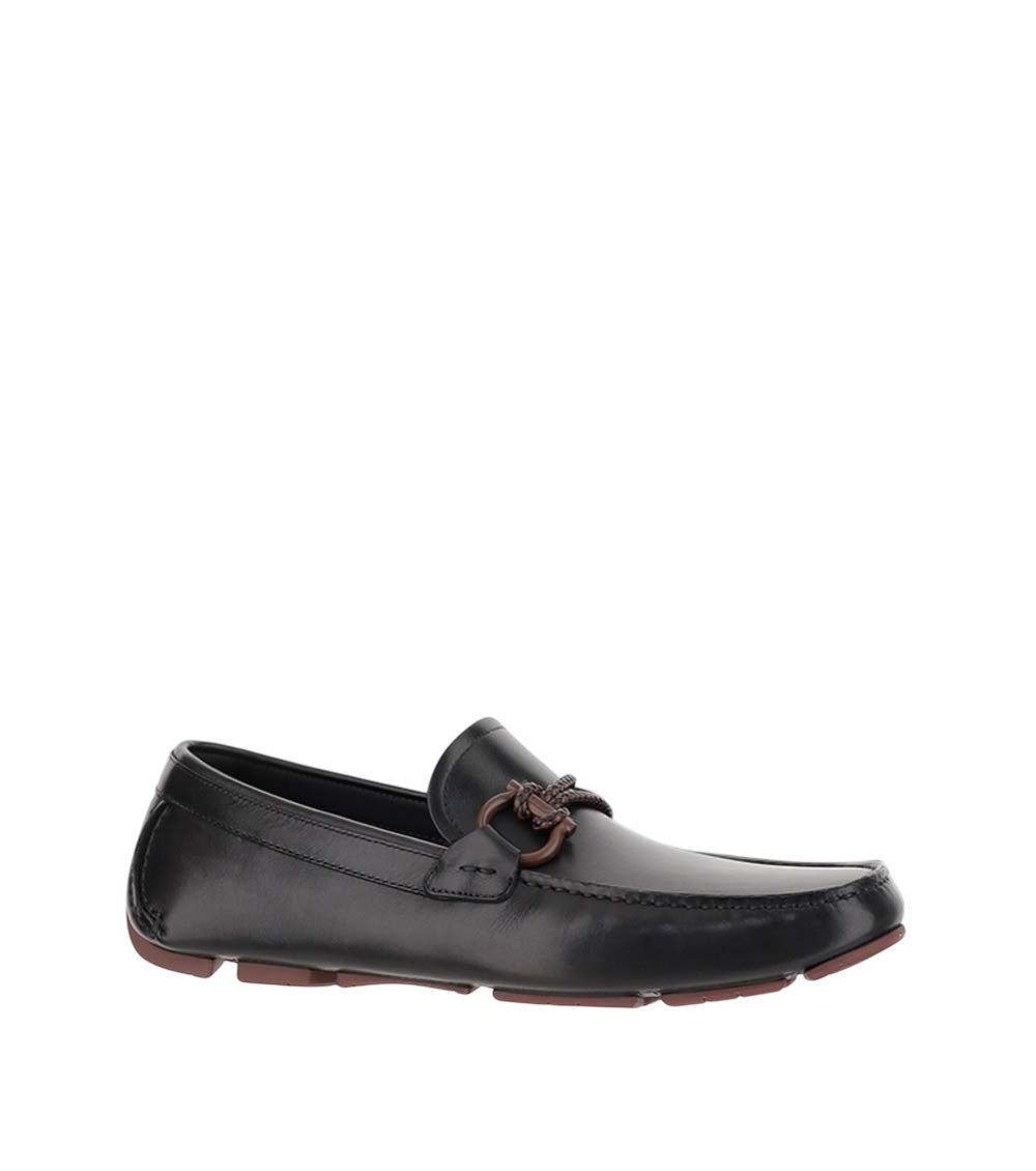 Black Leather Loafers 1