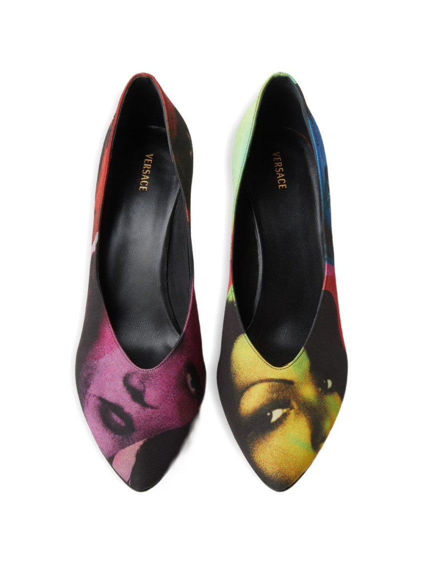Multicolor Printed Pumps 2