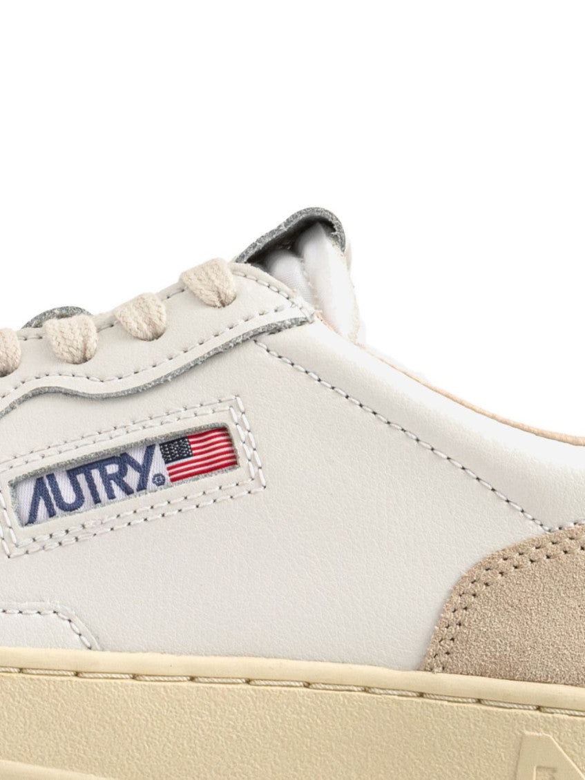 White Medialist Low Sneakers 2