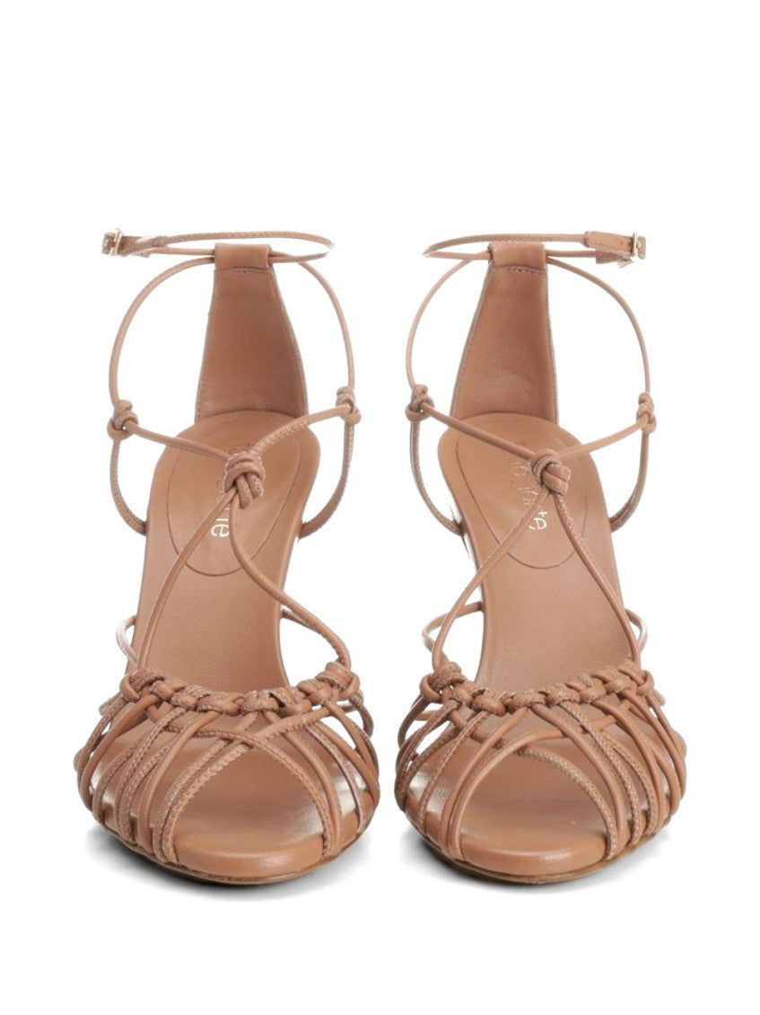 Brown Leather Heels 4