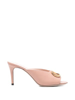 Pink Logo Signature Heels 1
