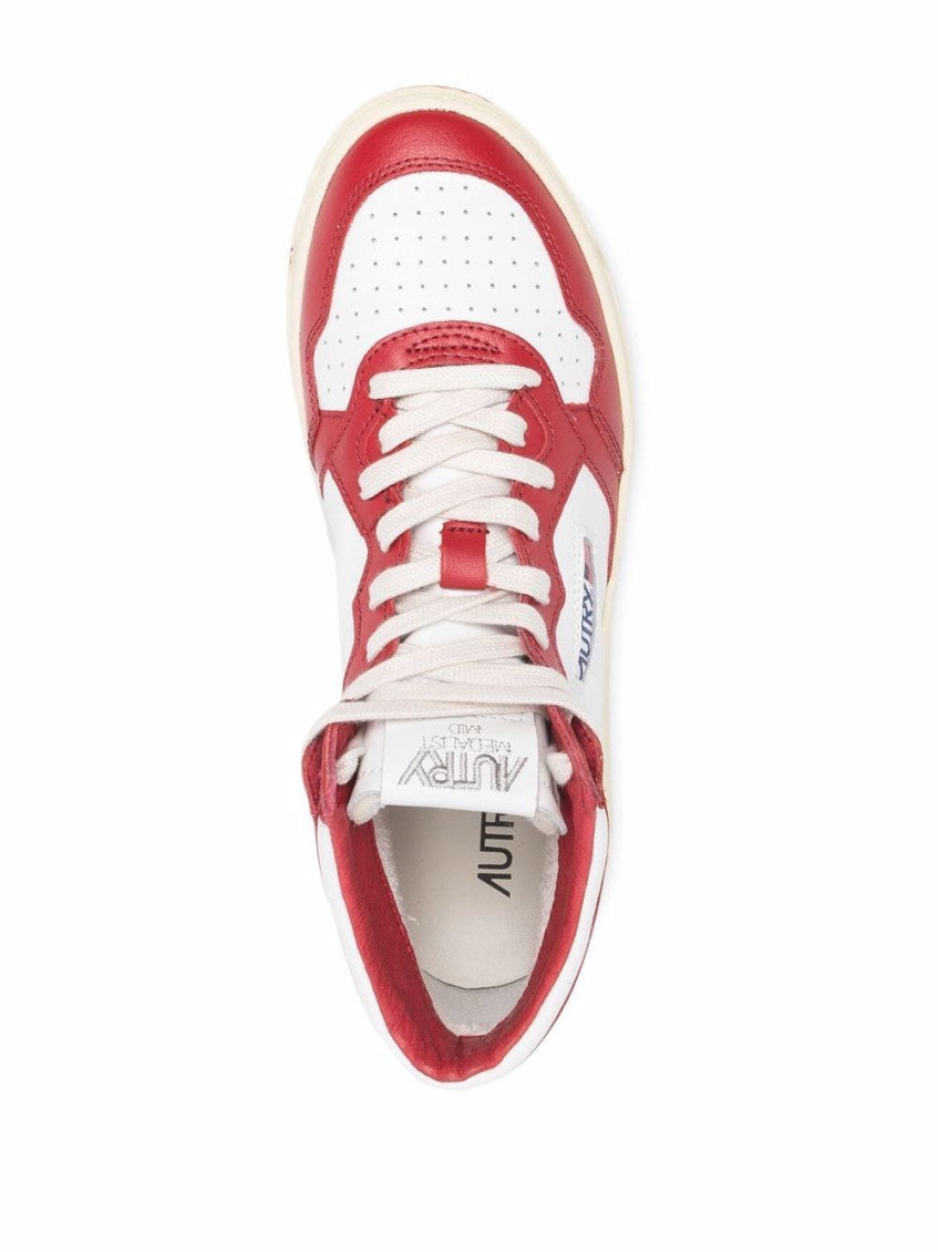 Red Side Logo Sneakers 3