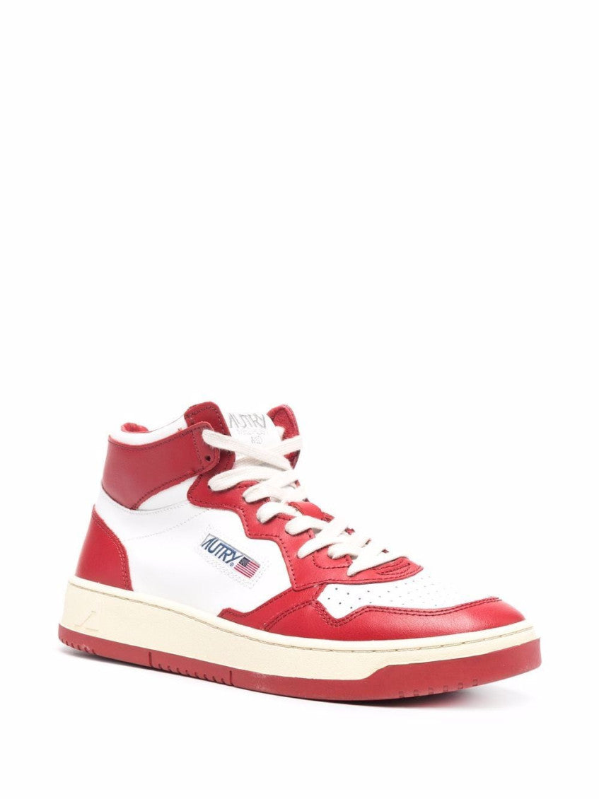 Red Side Logo Sneakers 4