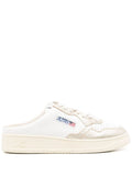 White Leather Sneakers 1