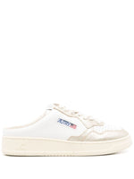 White Leather Sneakers 1