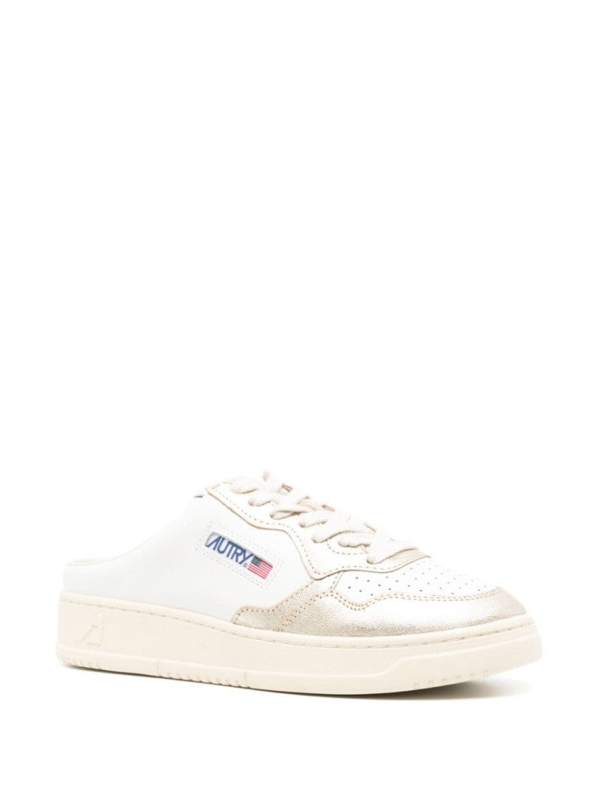 White Leather Sneakers 3