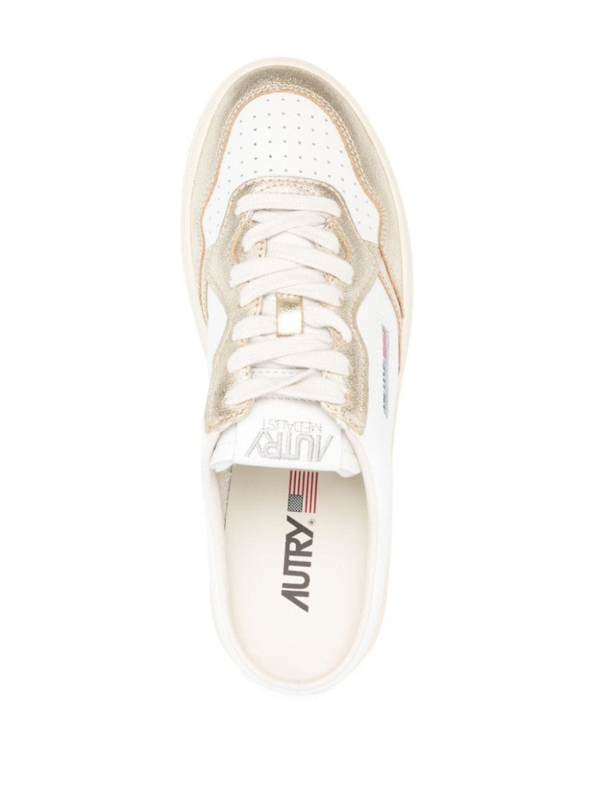 White Leather Sneakers 5